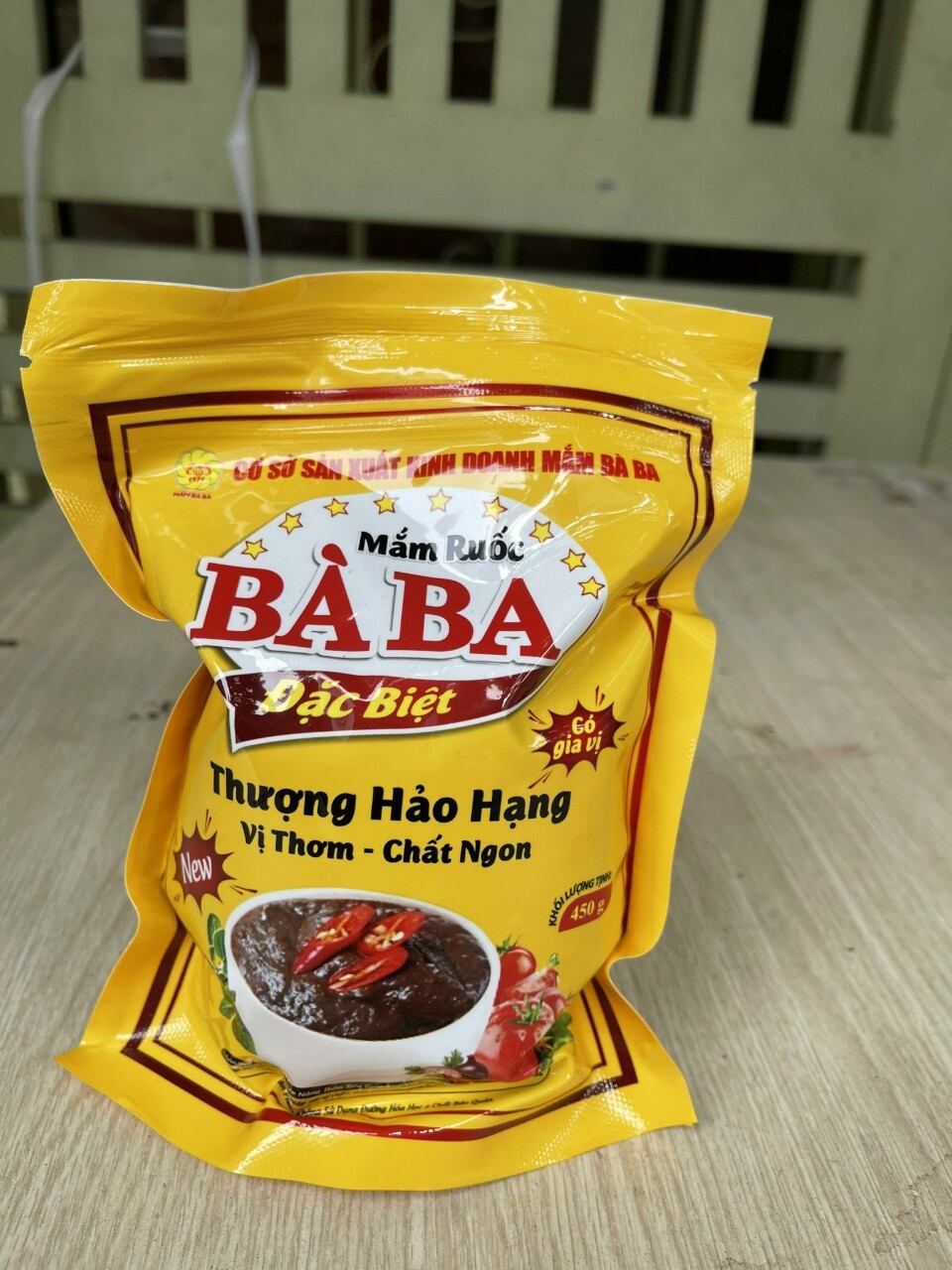 Mắm Ruốc Bà Ba (Bịch 450gram )- Hương Vị Đậm Đà