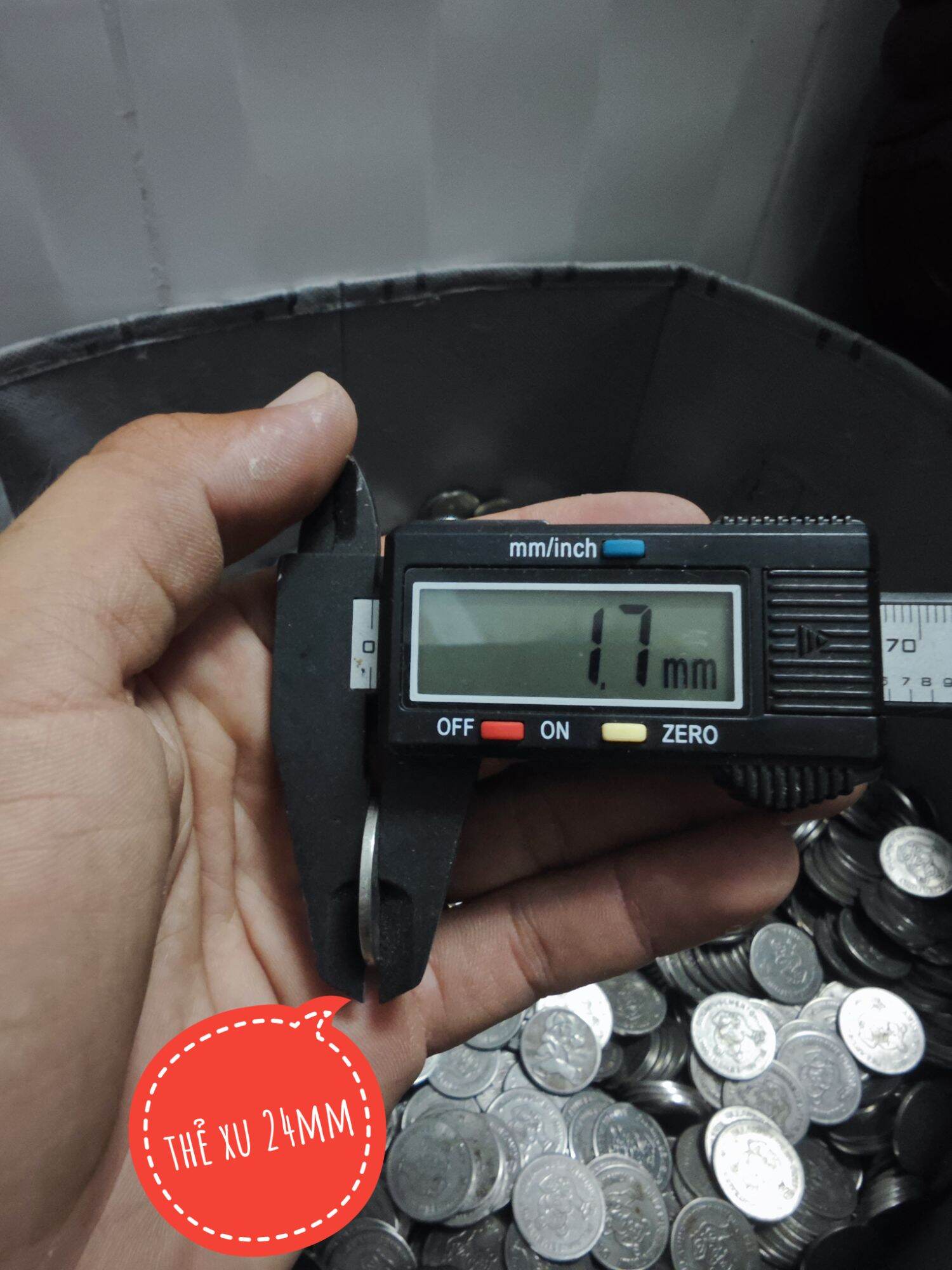 Xu máy game 24mm combo 200 thẻ cũ đã sử dụng