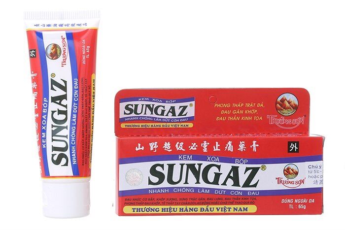 Kem xoa bóp Sungaz