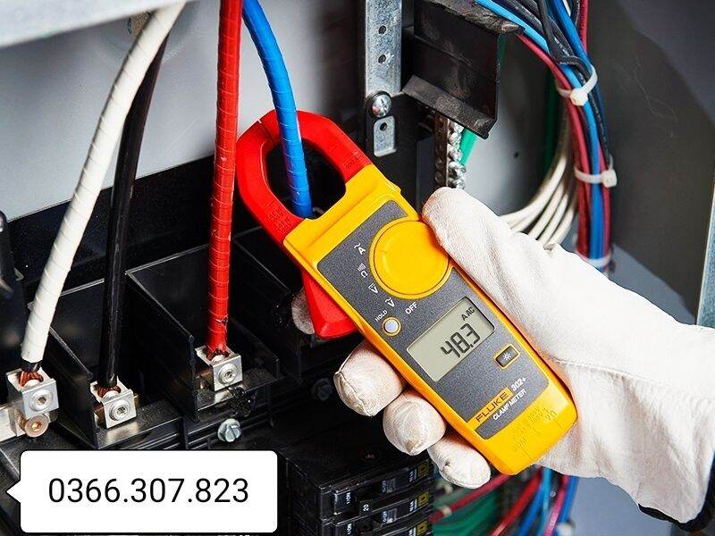 FLUKE 302+ dây đo đài loan Ampe kìm đo dòng AC (400A)