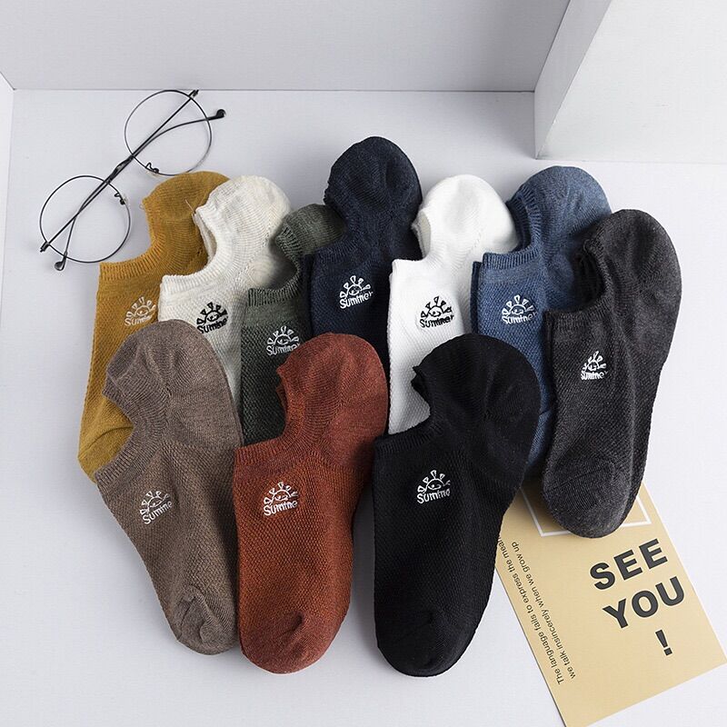 Tất lười icon summer dành cho nam