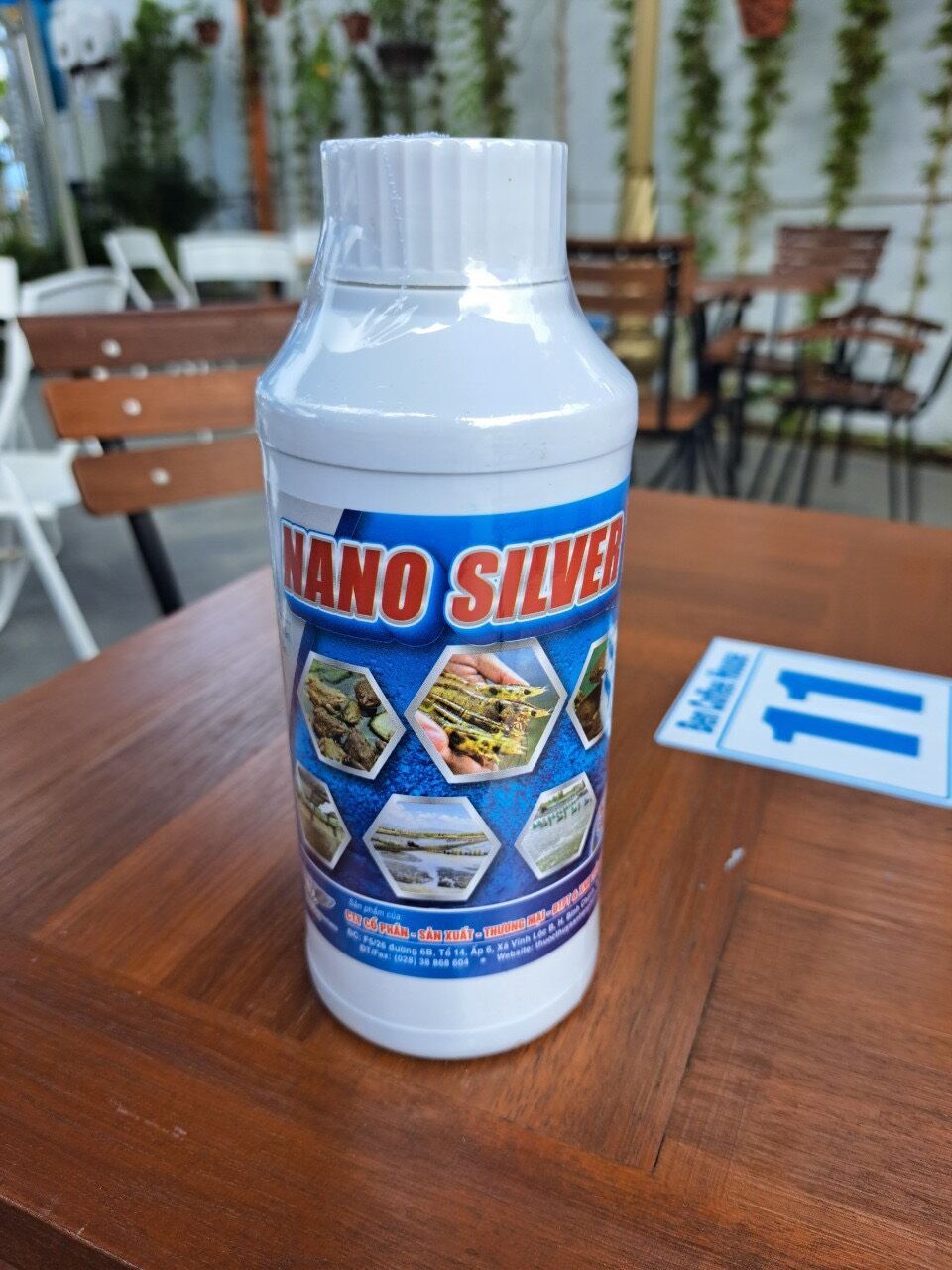 Nano Bạc diệt khuẩn tôm, ếch lươn. cá 500ml