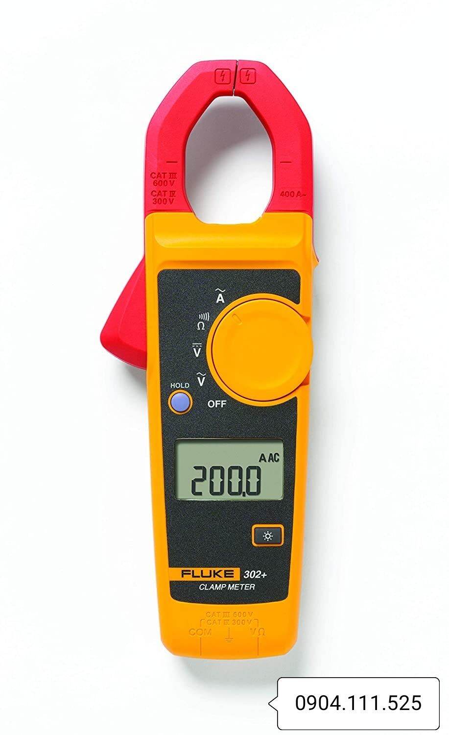 [HCM]Ampe kìm đo dòng AC FLUKE 302+ (400A)