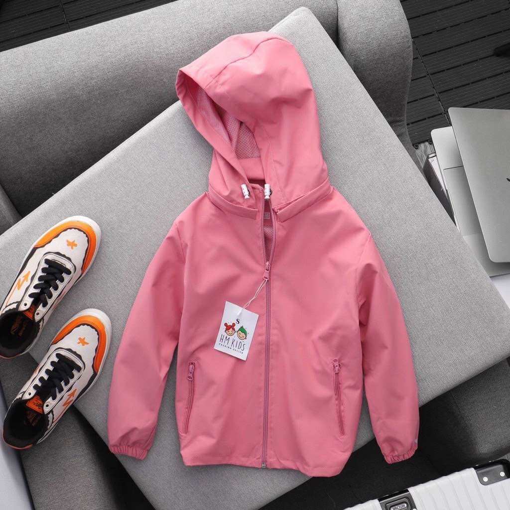Áo khoác gió trẻ em unisex nam nữ