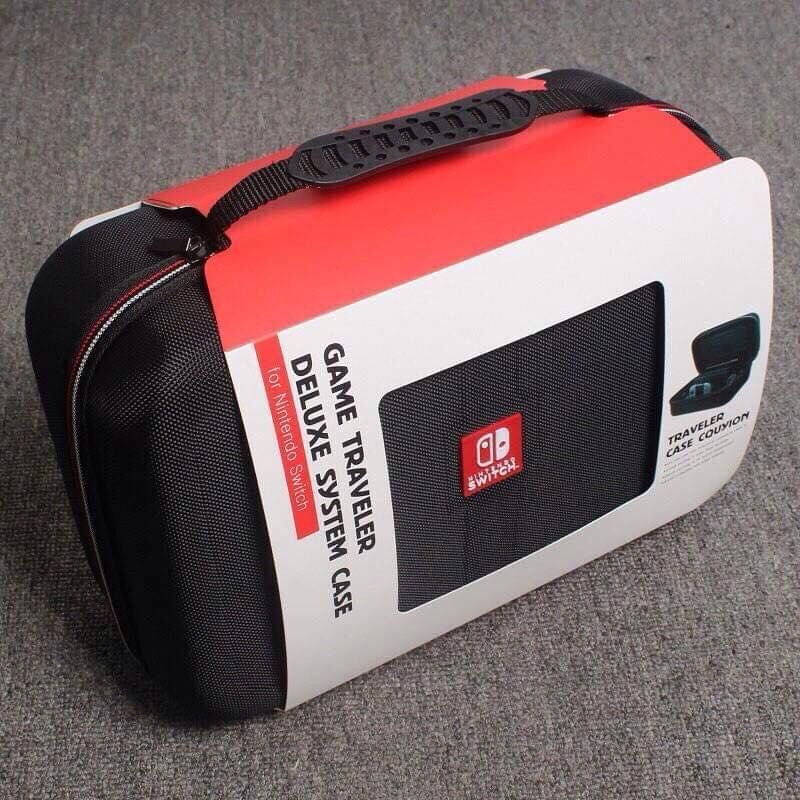 BAO ĐỰNG Nintendo Switch System Carrying Case – Protective Deluxe Travel System Case Ninetendo Switch
