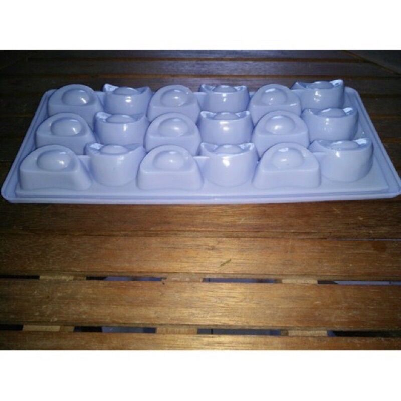 Combo 5 khuôn rau câu, khay đá thỏi vàng