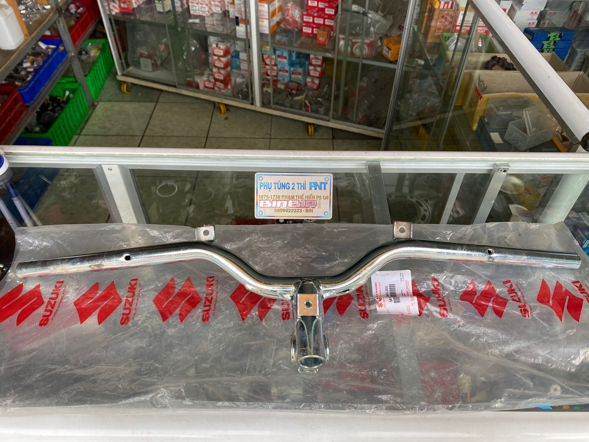 [HCM]Ghi đông satria 2000 zin