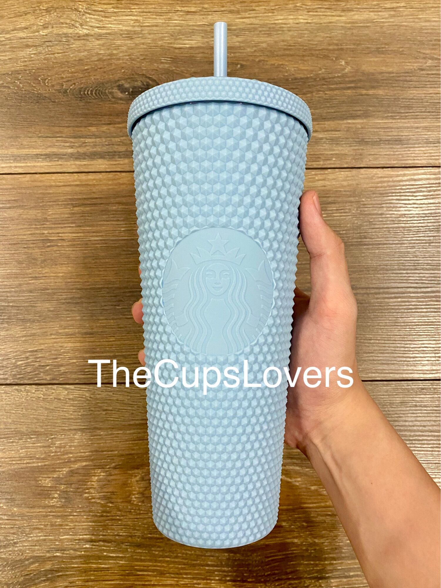 Ly starbucks studded blue matte taiwan winter 2021