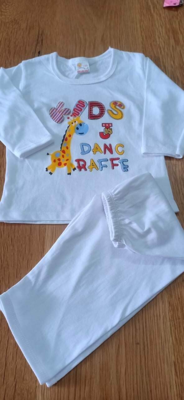 (31-34kg) ĐỒ BỘ TAY DÀI TRẮNG100% COTTON