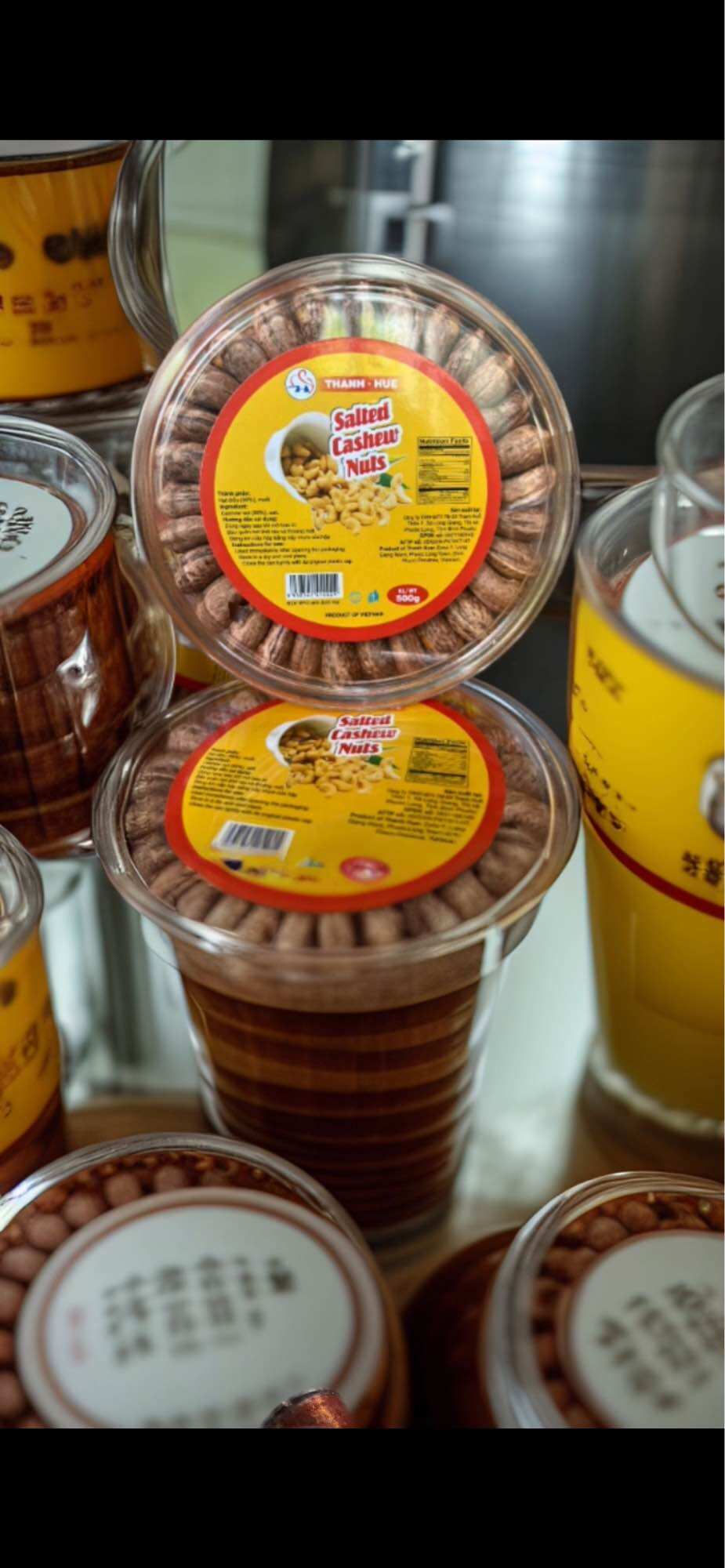 Hạt Điều Rang Muối Xếp Hoa 500gr A cồ