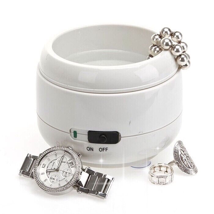 MÁY LÀM SẠCH NỮ TRANG TRANG SỨC JEWELLERY CLEANER ( Tặng Kèm Pin )