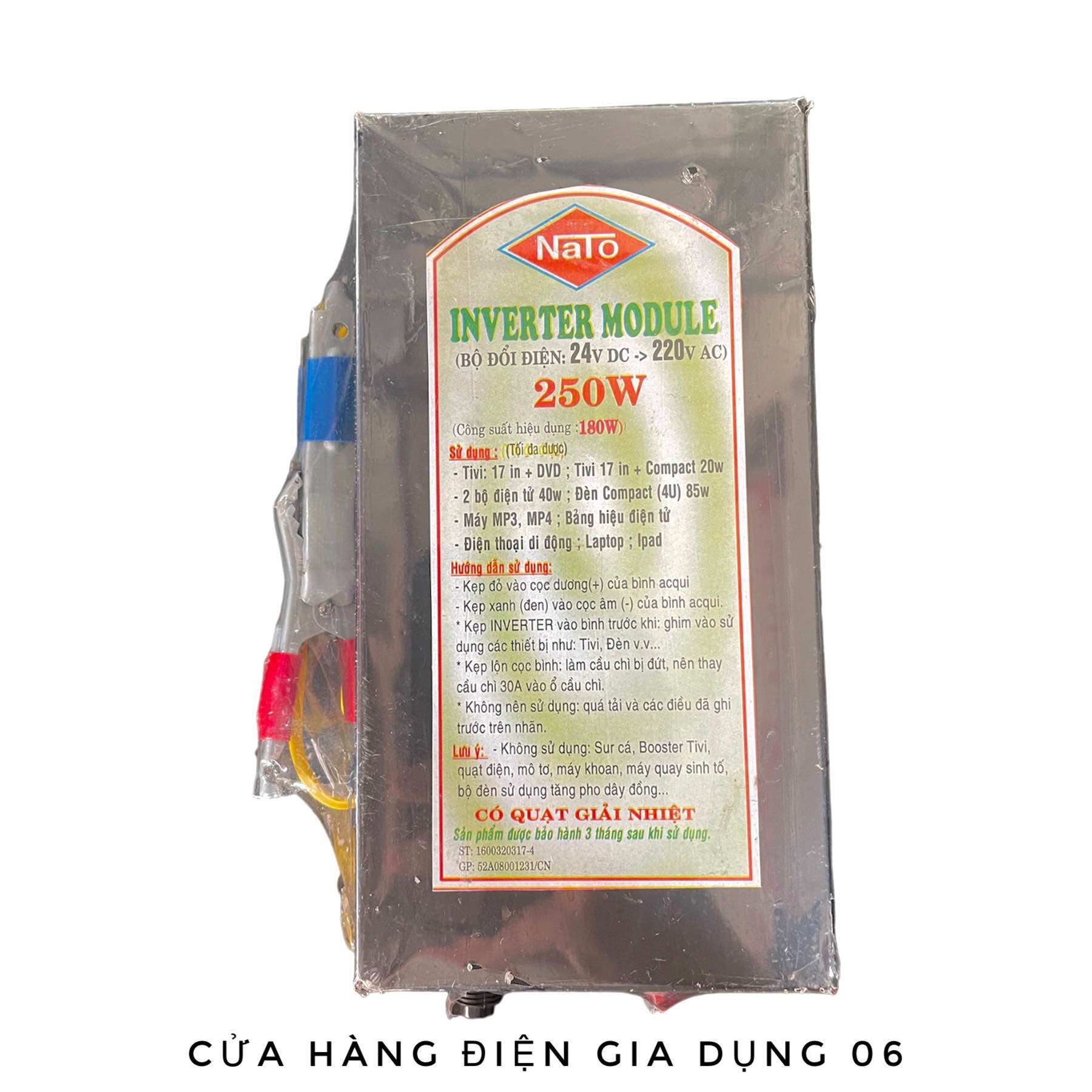 Bộ Đổi Điện 12V/24V -> 220V