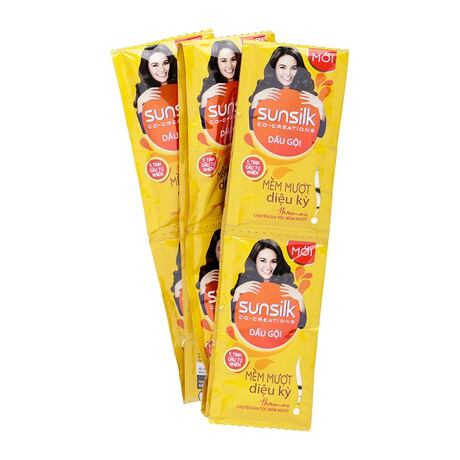 Dầu Gội Sunsilk Màu Vàng dây 10 góix6g