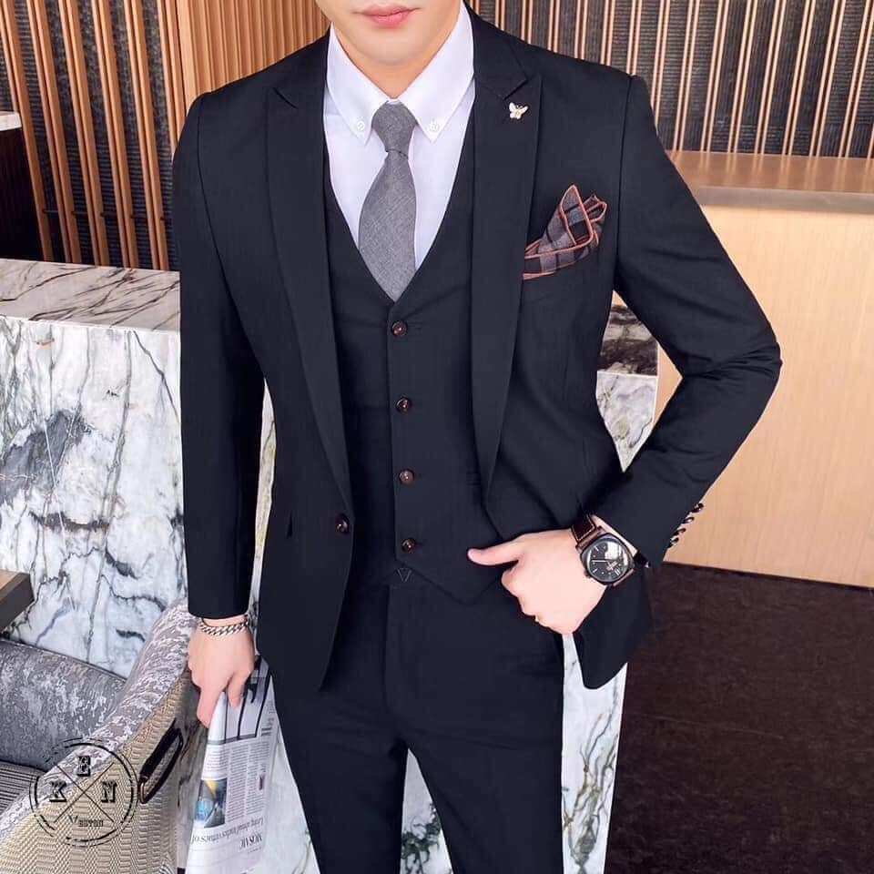 [HCM] Áo Vest Nam, áo Blazer thời trang Hàn Quốc phong cách lịch lãm, sang trọng