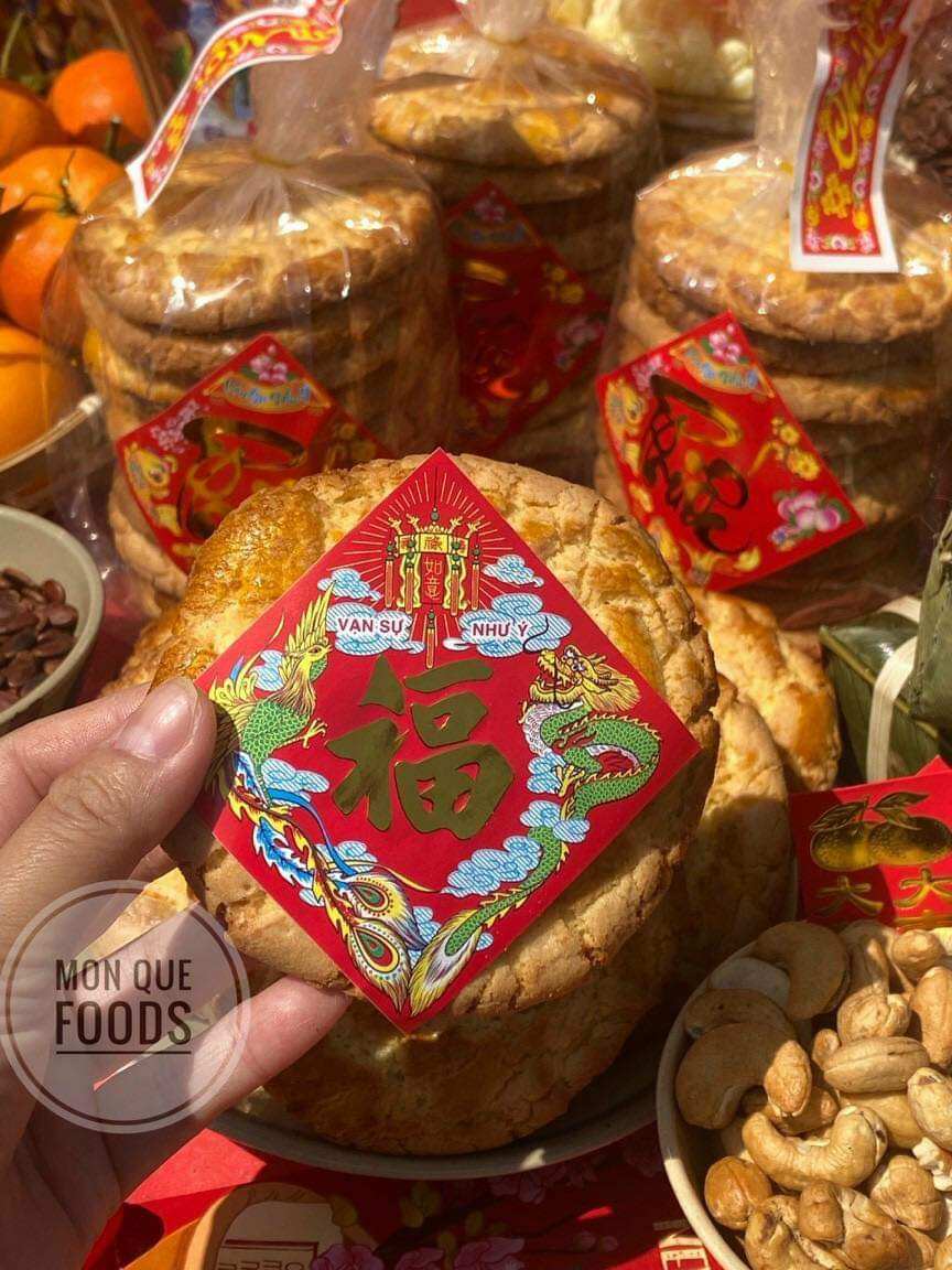 Bánh hạnh nhân hạt điều ( cây 10 bánh)