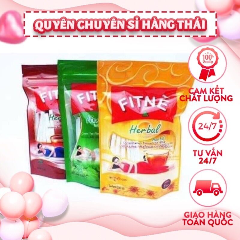 Túi 30 gói trà giảm mỡ đẹp da thái lan