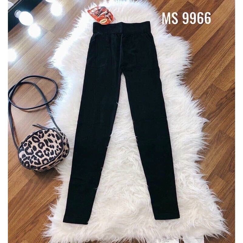 Quần 9966 legging thần thánh nhà e siêu co dãn