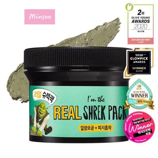 Mặt nạ đất sét bùn tươi Dreamworks Shrek