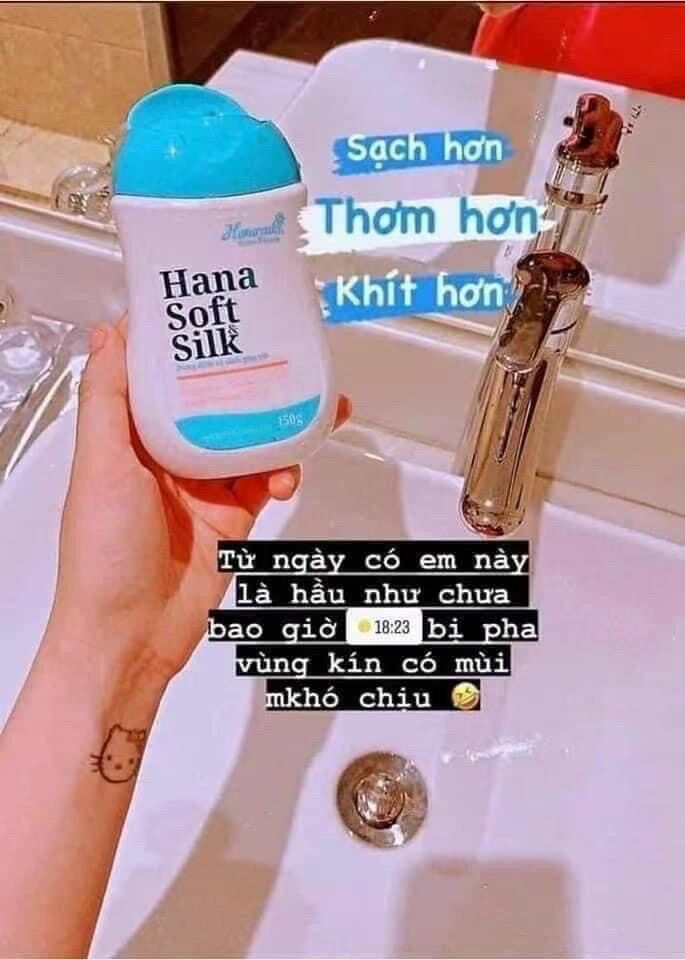 Dung dịch vệ sinh phụ nữ Hana Soft