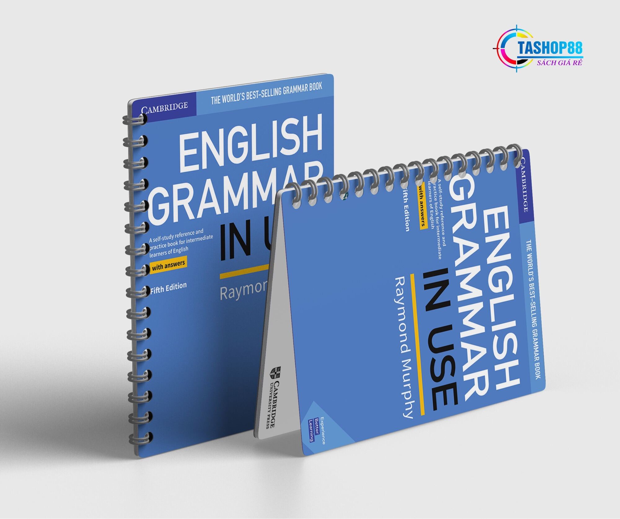 English Grammar In Use 2019 5th Edition  Bản đẹp - In màu, Bìa màu - Đóng