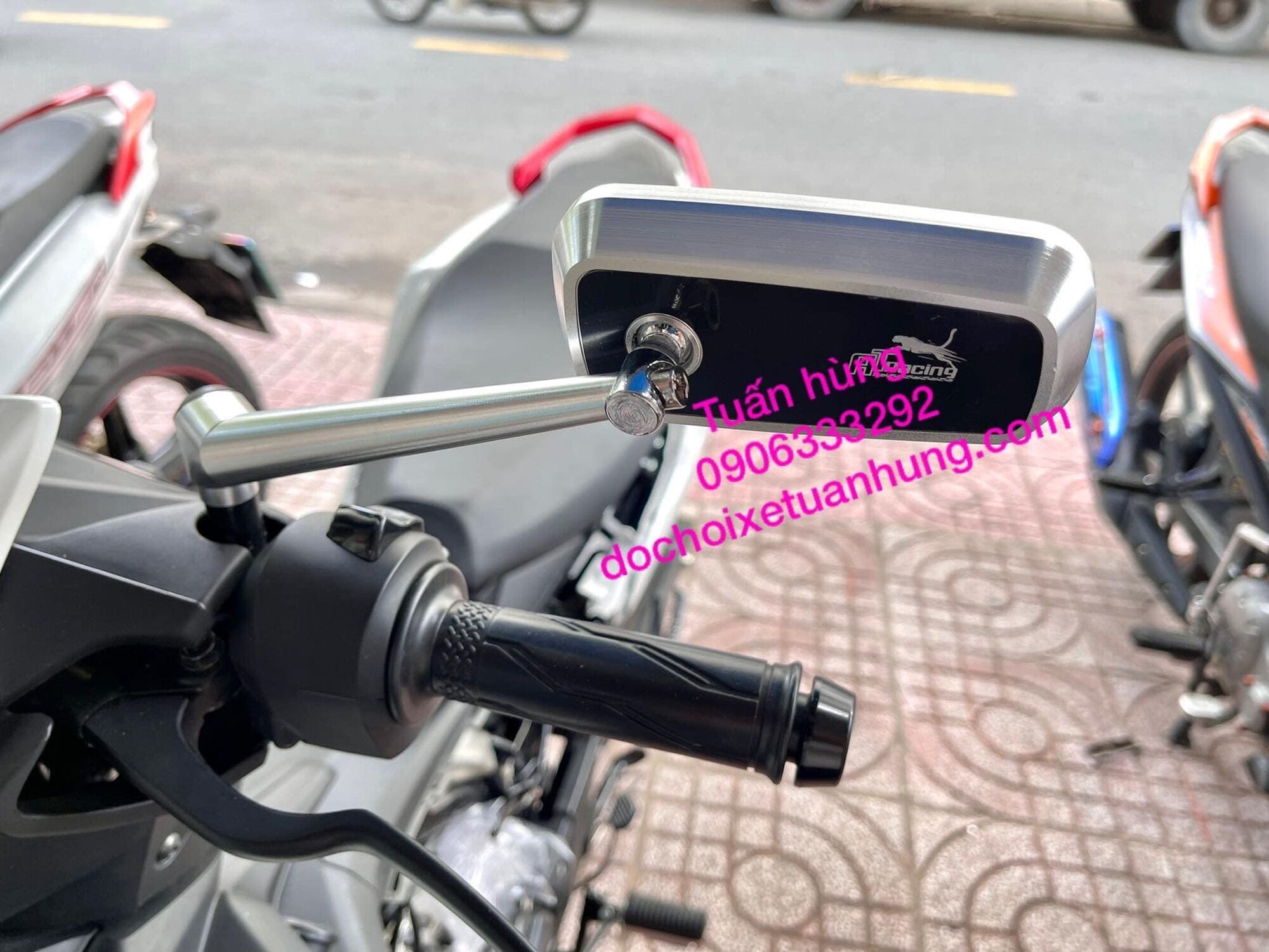 Kính Chiếu Hậu H2c Cho Xe Máy