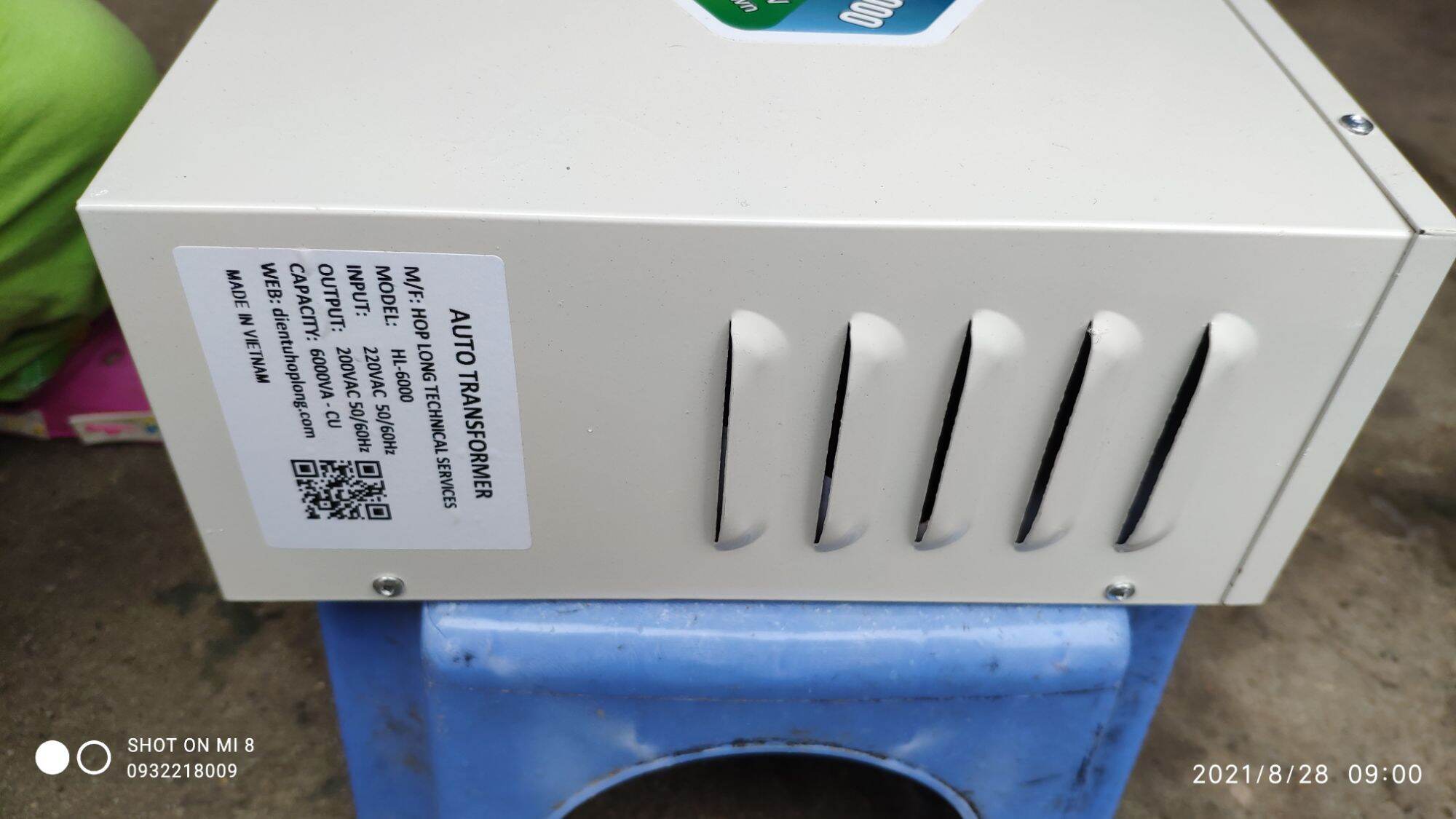 Biến áp cho bếp từ nội địa nhật 6kva