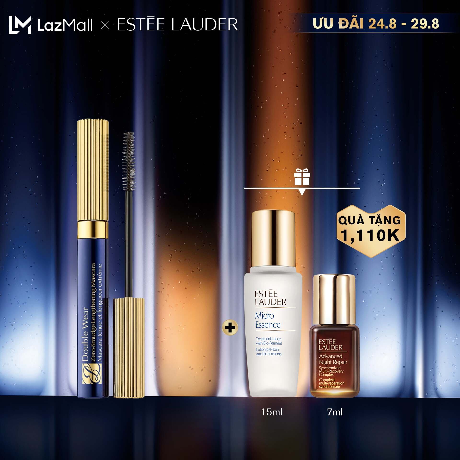 Mascara lâu trôi Estee Lauder Double Wear Zero-Smudge Lengthening 6ml