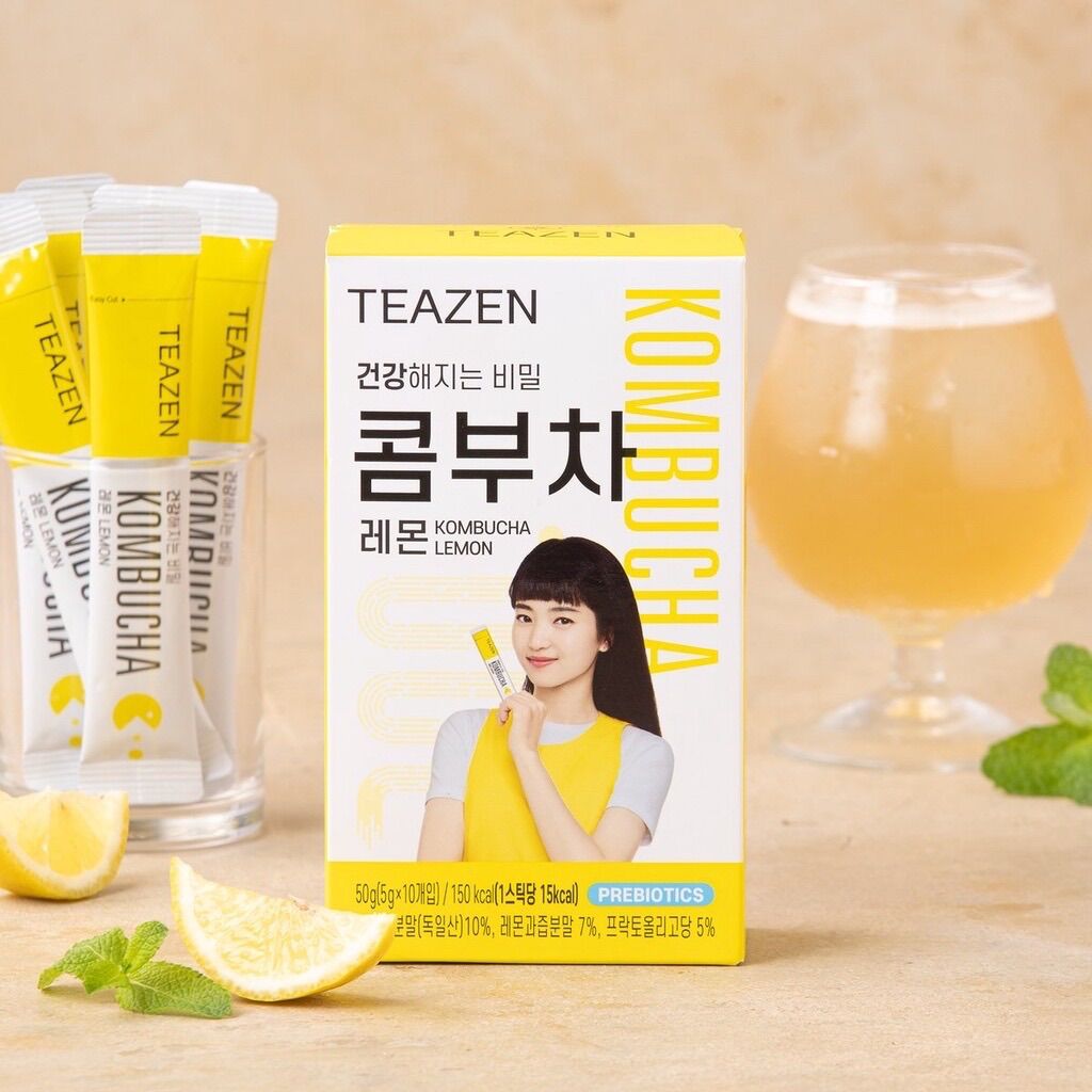 Trà Teazen Kombucha Hàn Quốc (Hộp 10 gói)