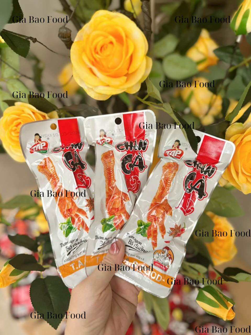 Combo 20gói chân gà Tap 40gr