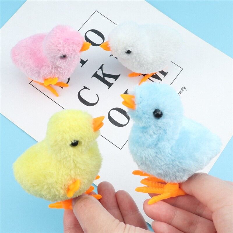 Đồ chơi cho bé [Gà con vặn cót biết chạy cho bé, Gà con chạy cót.