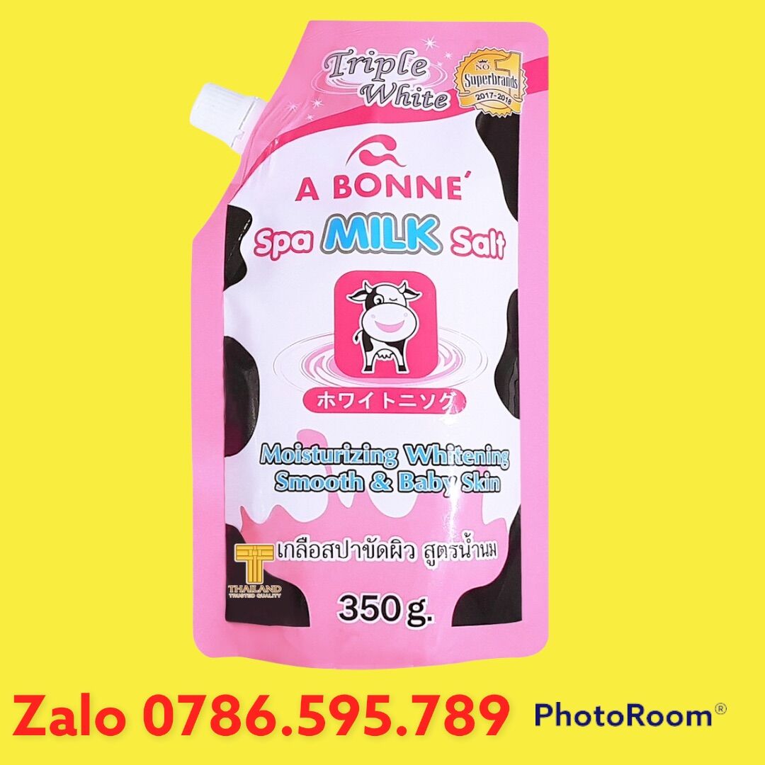 Muối bò abone tẩy tế bào chết