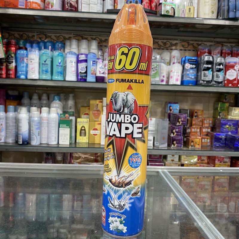 Insect Spray - Jumbo Vape Mosquito Spray Quickly Eliminates and Kills Mosquitoes.