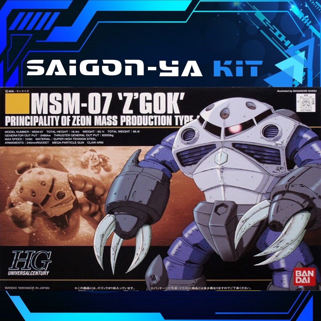 Mô hình msm-07 z`gok mass production type