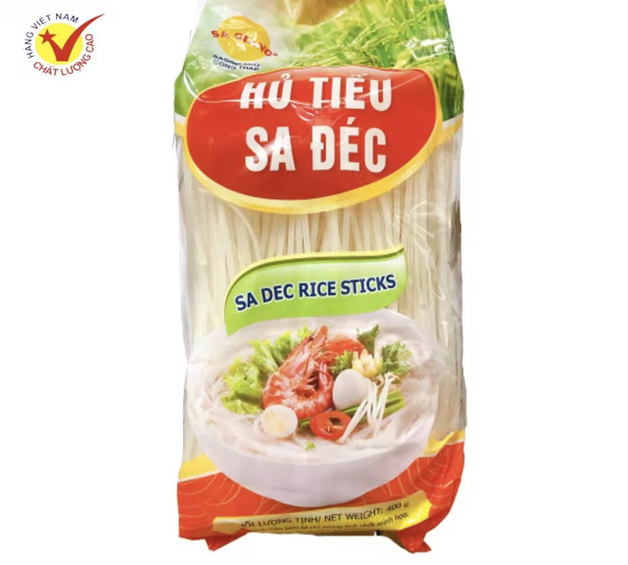 Hủ tiếu sa đéc của sa giang- gói 400g