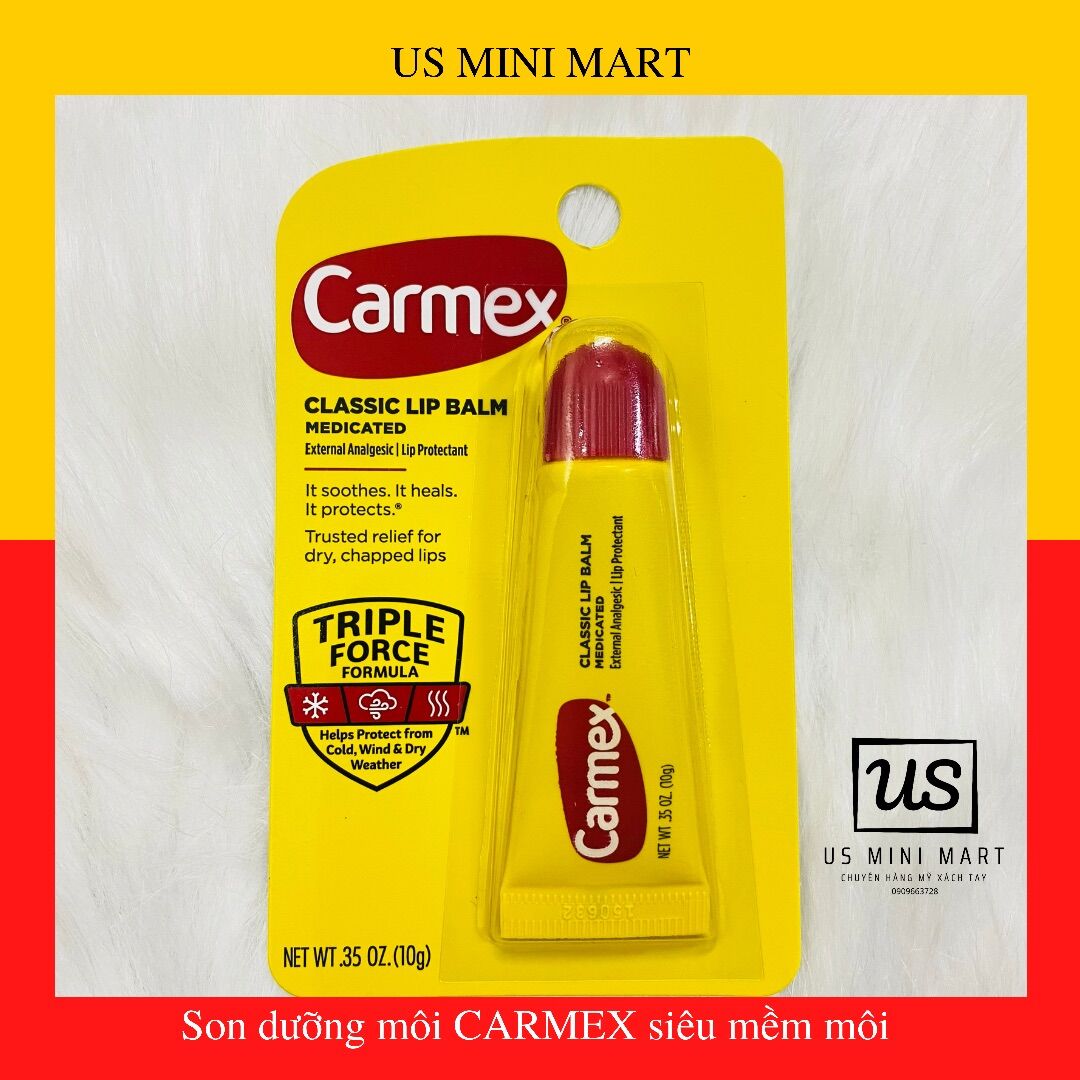 Son dưỡng CARMEX mềm môi,mát lạnh