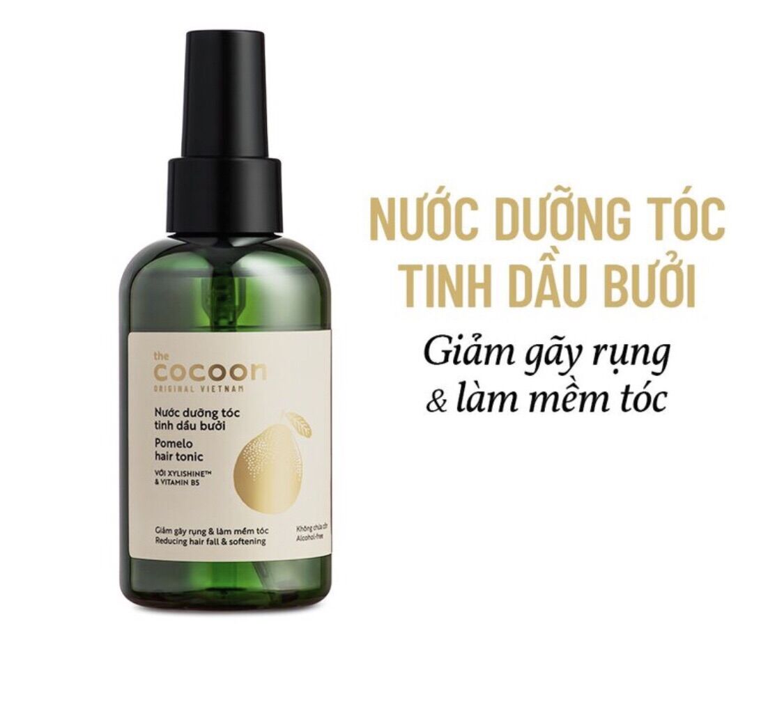 [CHÍNH HÃNG] Nước dưỡng tóc Tinh dầu Bưởi COCOON 140ml