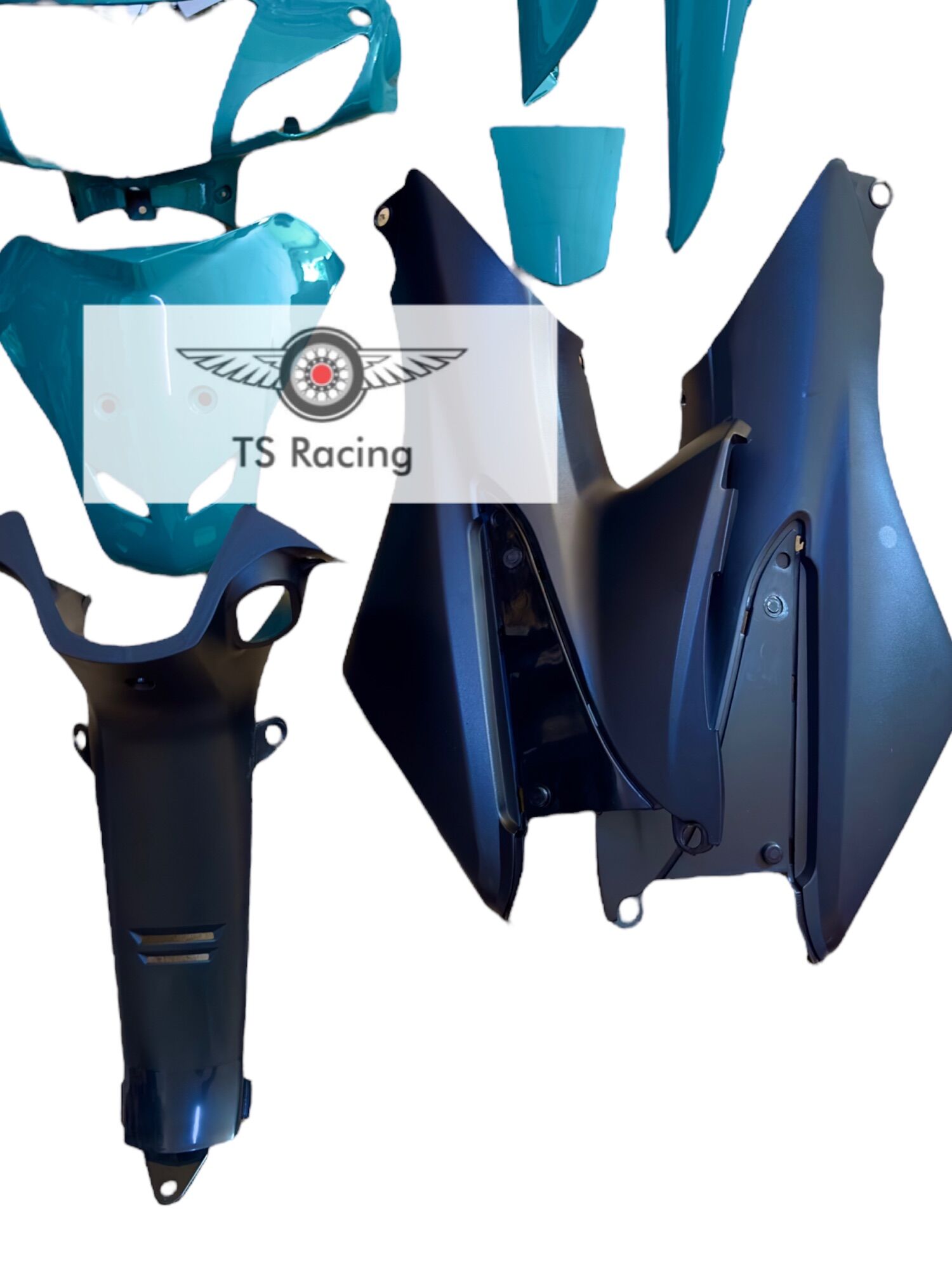 Dàn áo wave rs xanh ngọc - tặng team 3 lớp