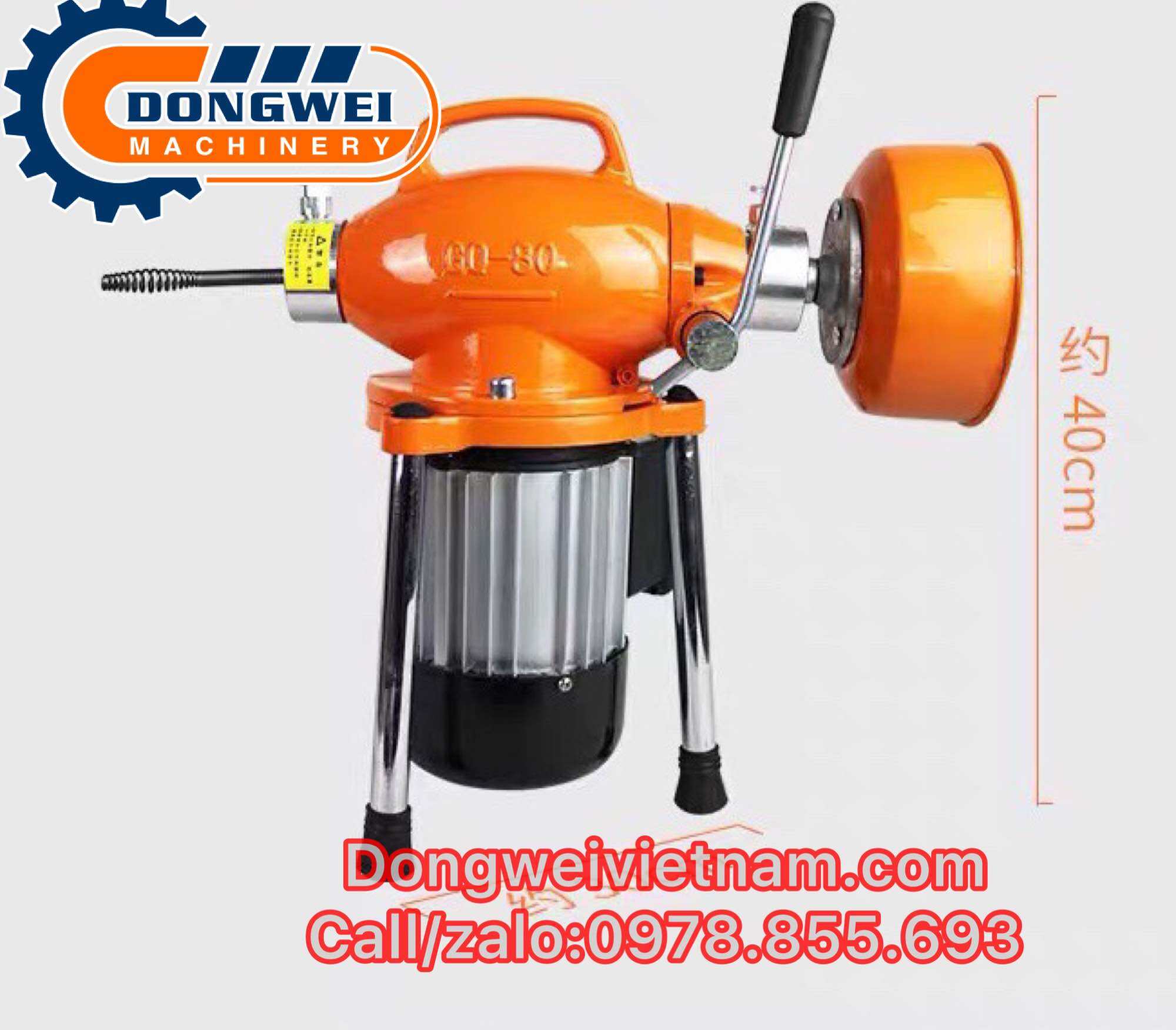 máy thông tắc cống GQ80 _900w