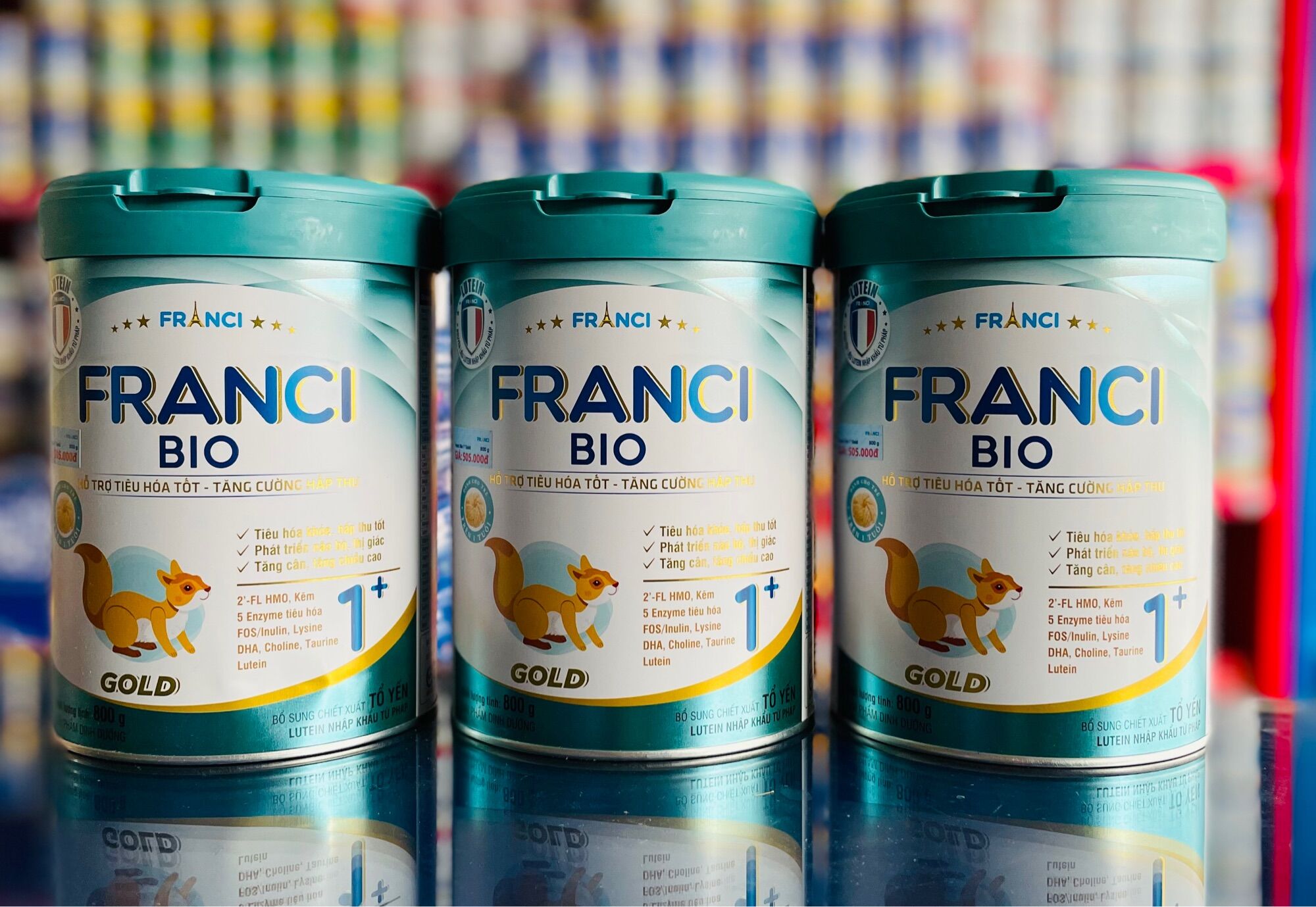 Sữa Bột Franci Bio 1+ 800g