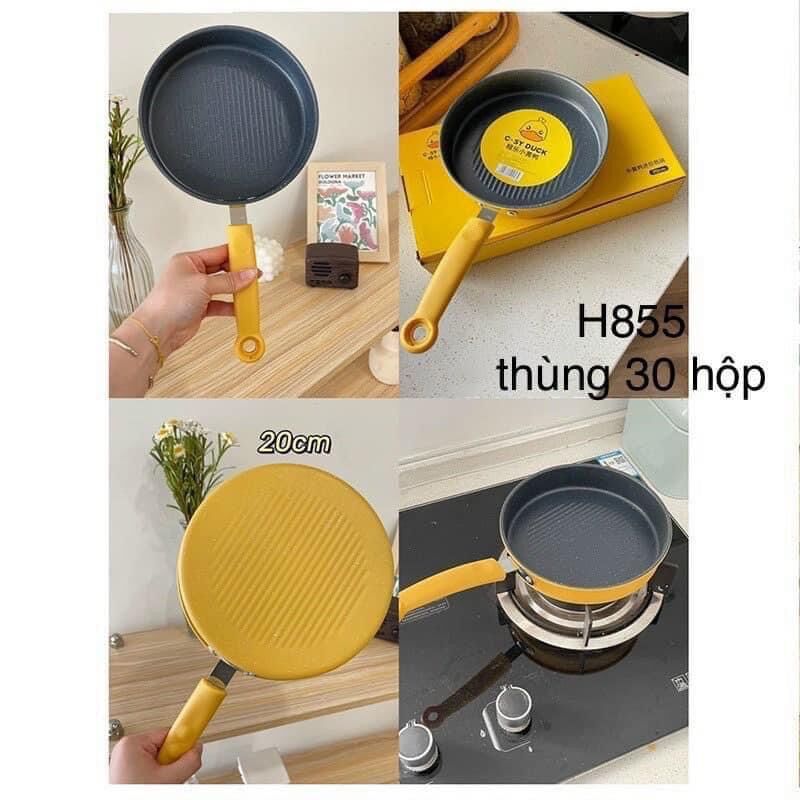 Chảo chống dính vịt vàng siêu hot fullbox 🍳🥘🐥