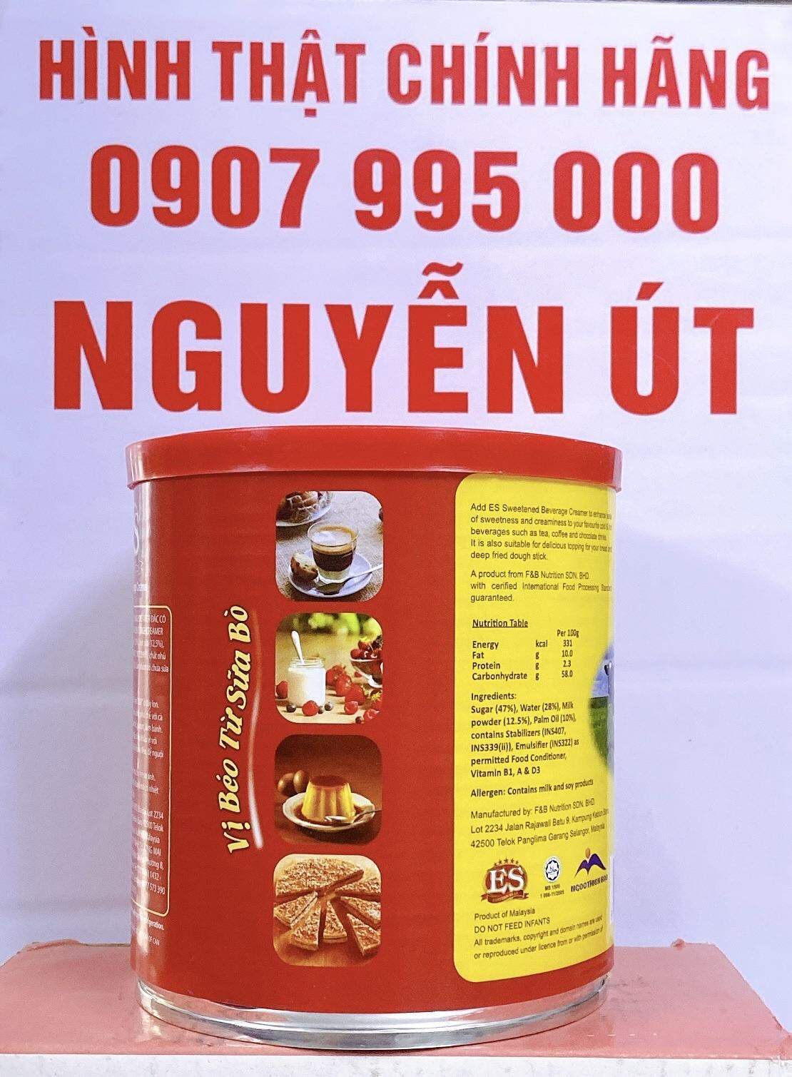 Sữa đặc có đường ES 1kg nắp đỏ