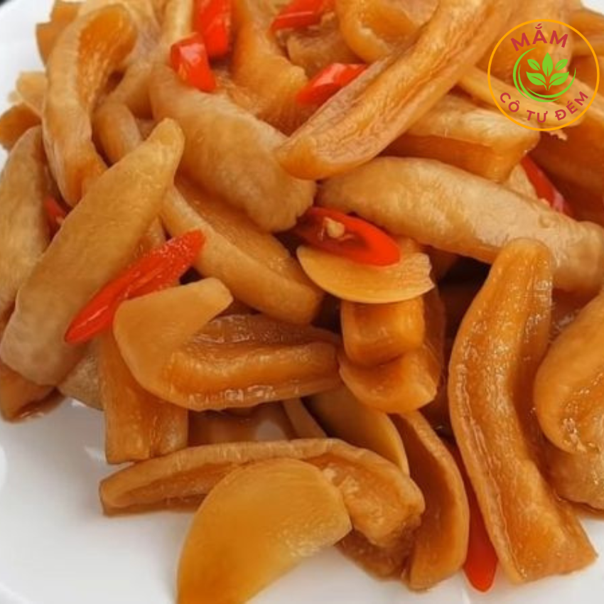củ cải trắng ngâm nước tương chạy mặn đều dùng được [ hủ 1kg]