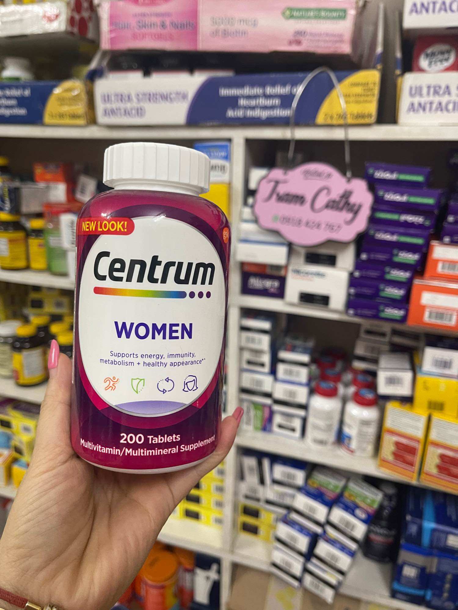 Date 2025-centrum women viên vitamin dành cho nữ dưới 50t