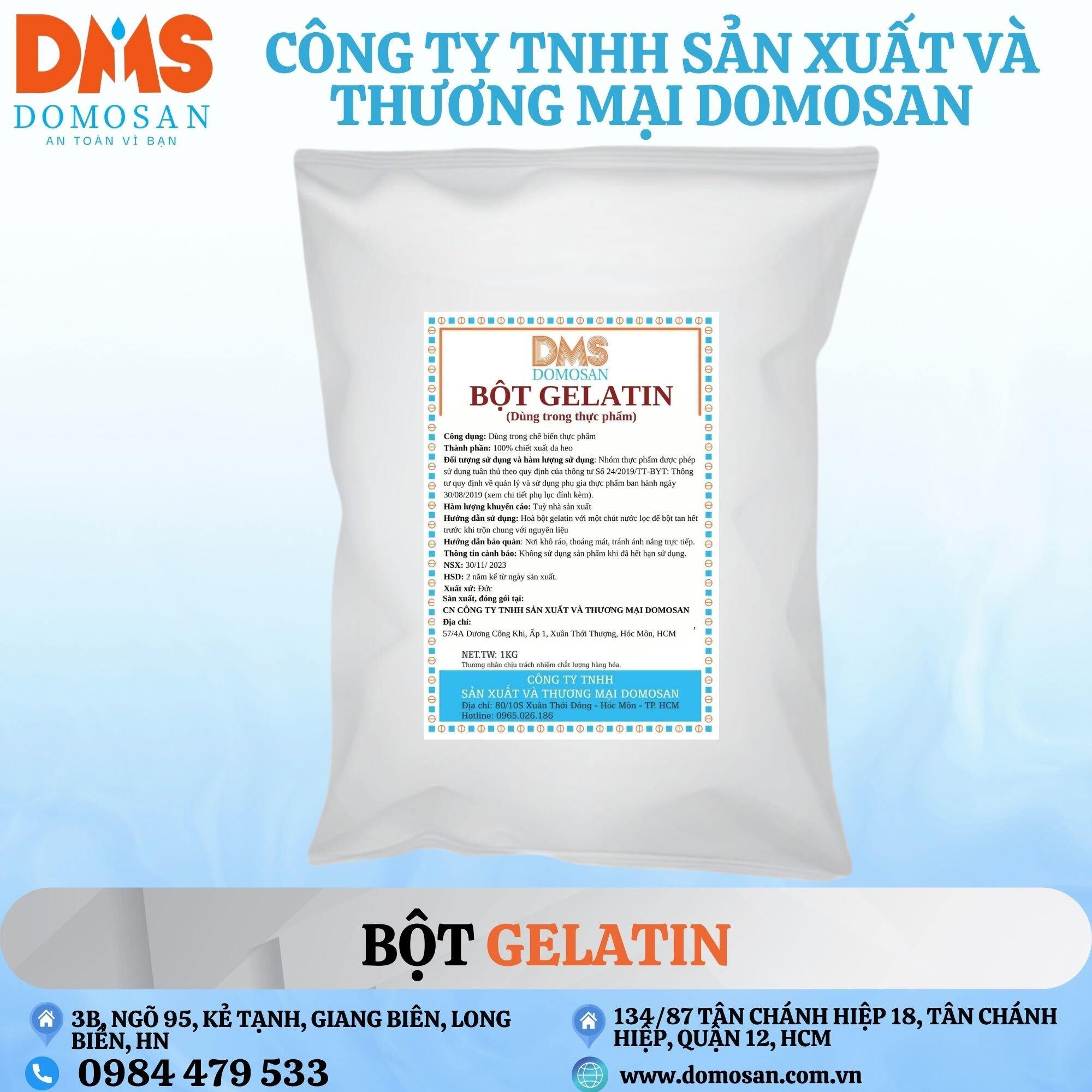 1kg bột gelatin ewald