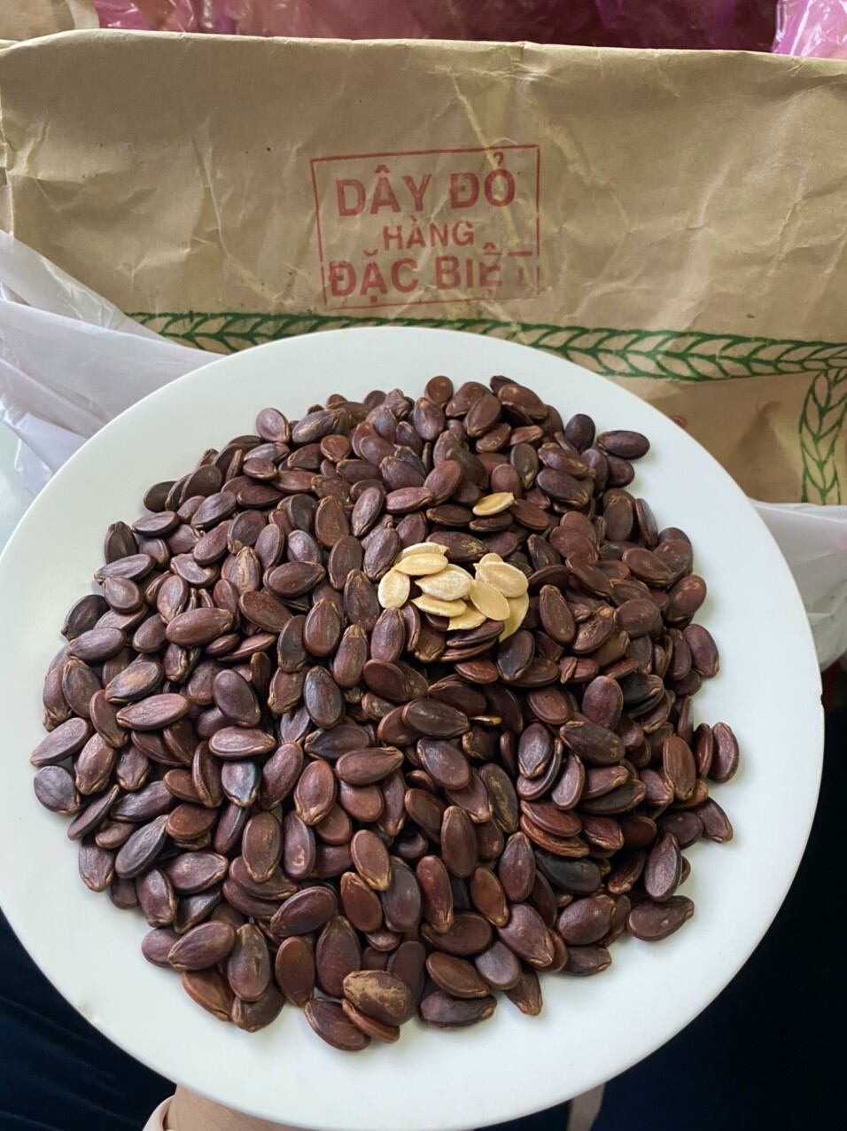 Hạt dưa Hùng Ký_loại đặc biệt_không phẩm màu_500gr