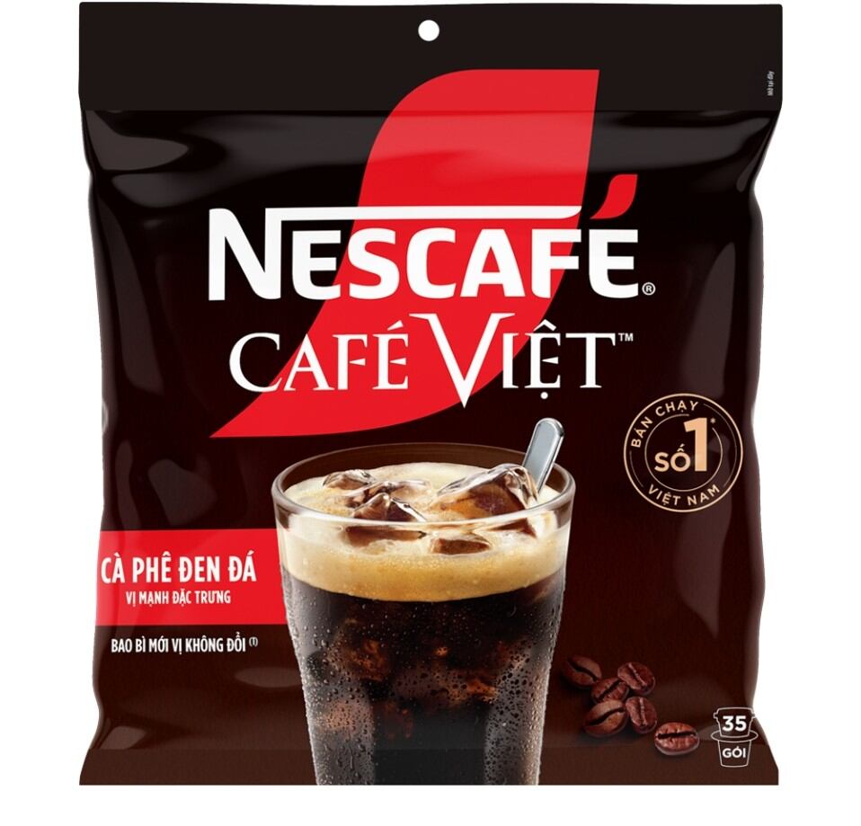 Cà phê hòa tan NESCAFÉ Café Việt Cà phê đen đá (Túi 35 gói x 16g)