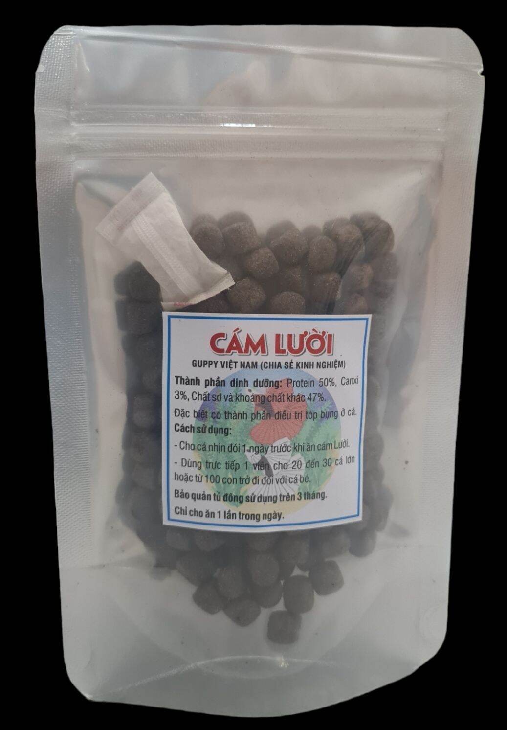 Cám lười cho cá cảnh - cám viên nổi giành cho người lười thích nuôi cá