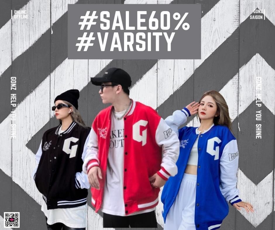 Jacket bomber gonz - áo bomber gió 2 lớp gonz