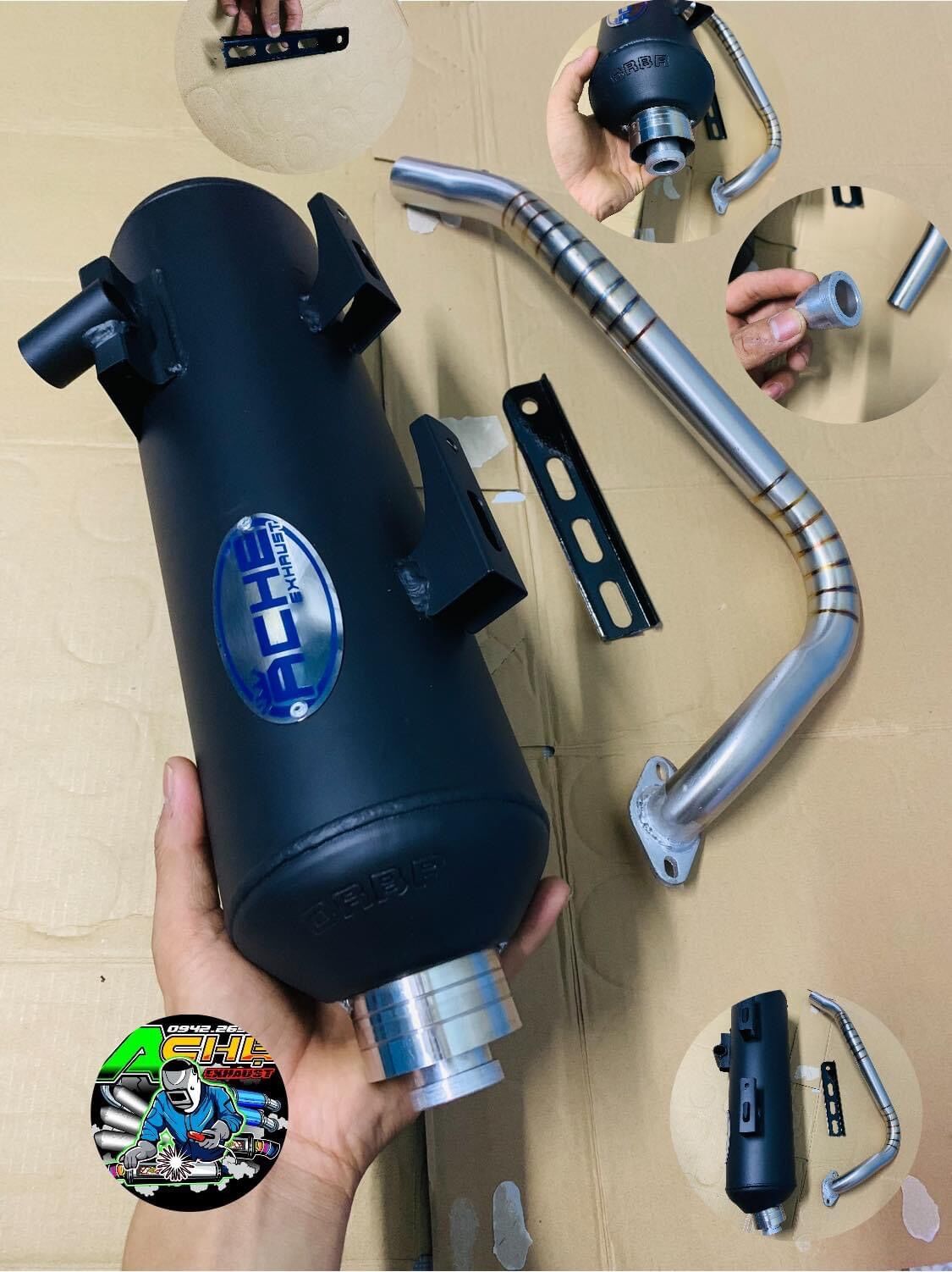 Pô Tăng Vario Cổ Sâu Mẫu Mới Sử Dụng Vario Click Mio Vision Novo Ab tặng tiêu cnc