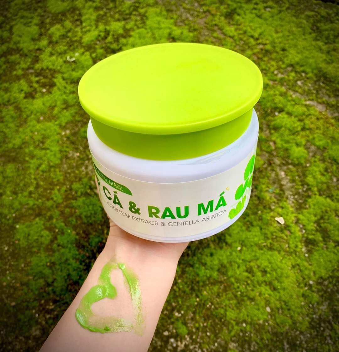Mặt nạ diếp cá & rau má Bamboo, giải cứu da mụn